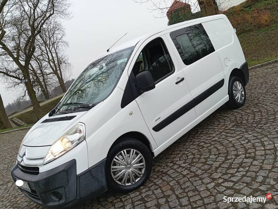 CITROEN JUMPY ŁADNY 16 HDI 6 OSÓB 1 WŁAŚĆ autoalarm Gostynin