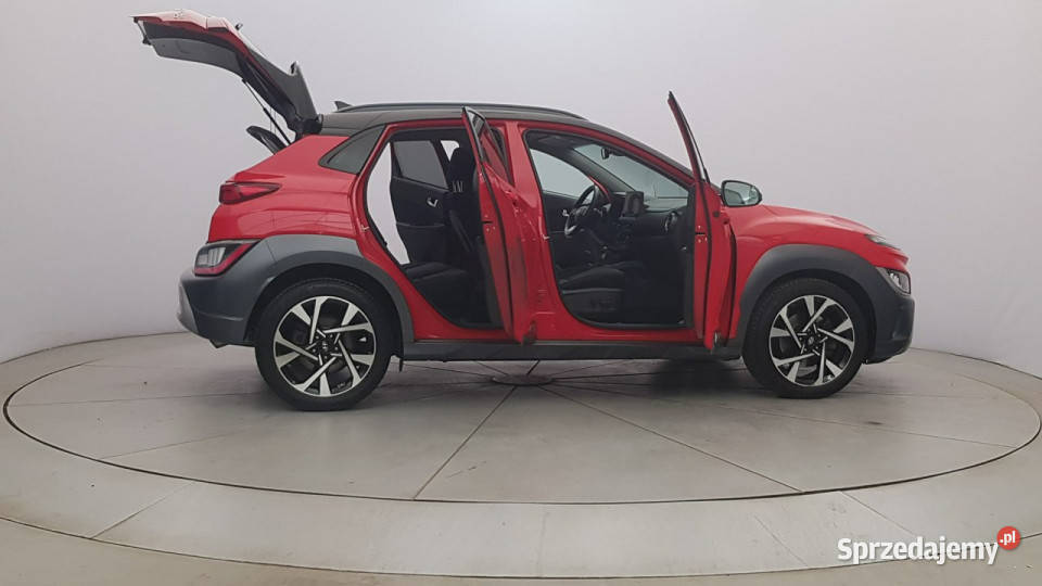 Hyundai Kona TGDI Premium 4WD DCT Z Polskiego asystent pasa ruchu Warszawa