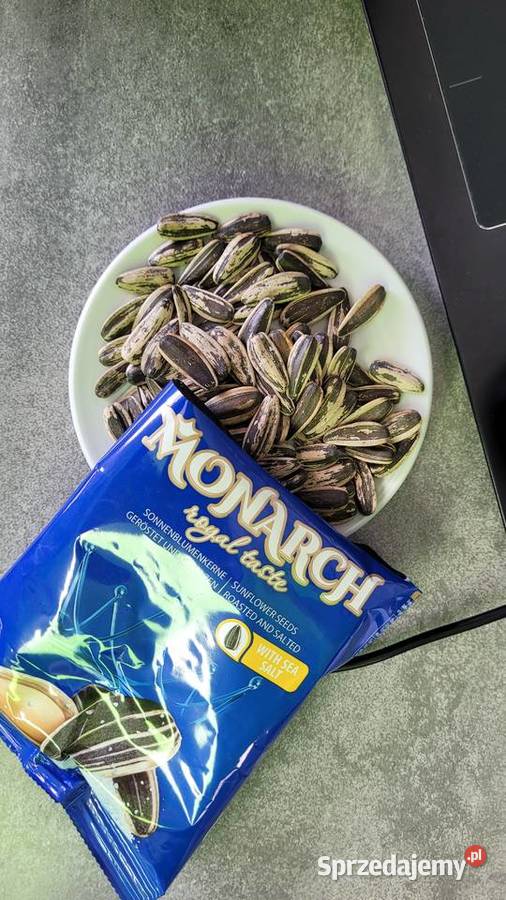 Słonecznik solony XXL 100g Monarch Nowa Sól