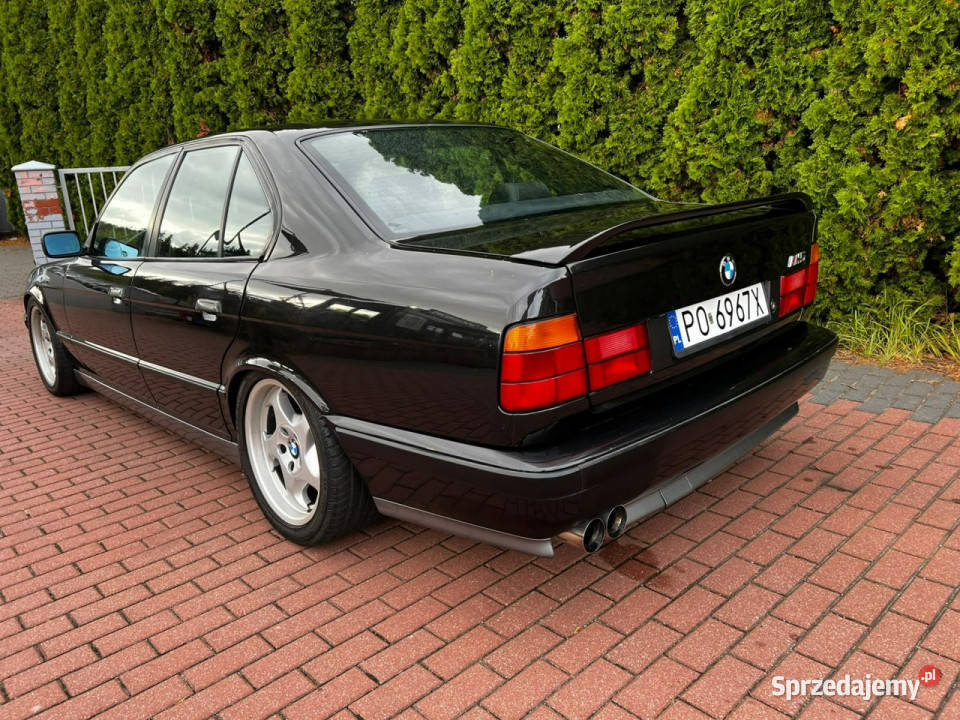 BMW M5 E34 M5 Zarejestrowana II E34 19891995 3535cm3 Baranowo