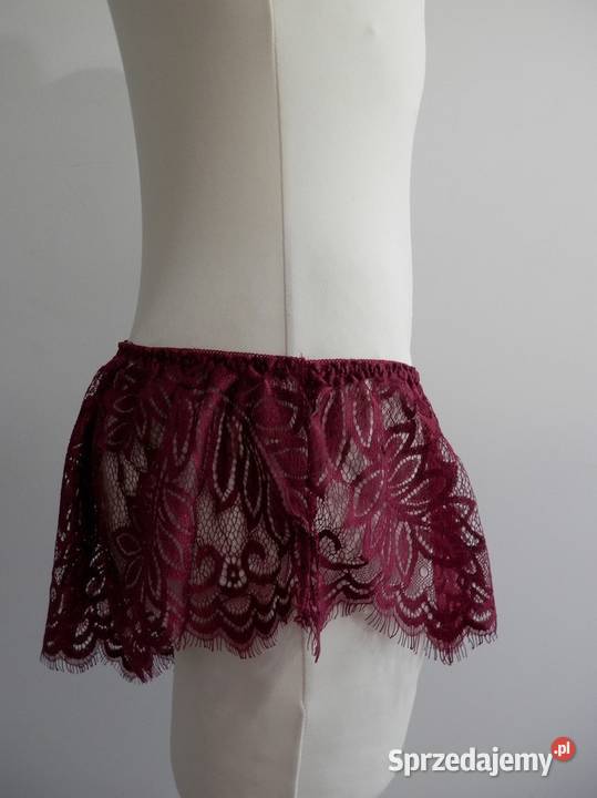 Majtki Figi Brazyliany Bikini Koronkowe Ażurowe Łomża