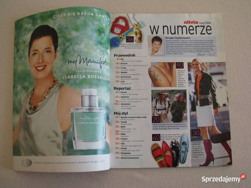 Magazyn Olivia miesięcznik 5 maj 2004r Brzegi