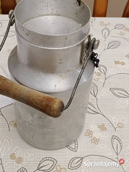 aluminiowa kanka na mleko Fałków