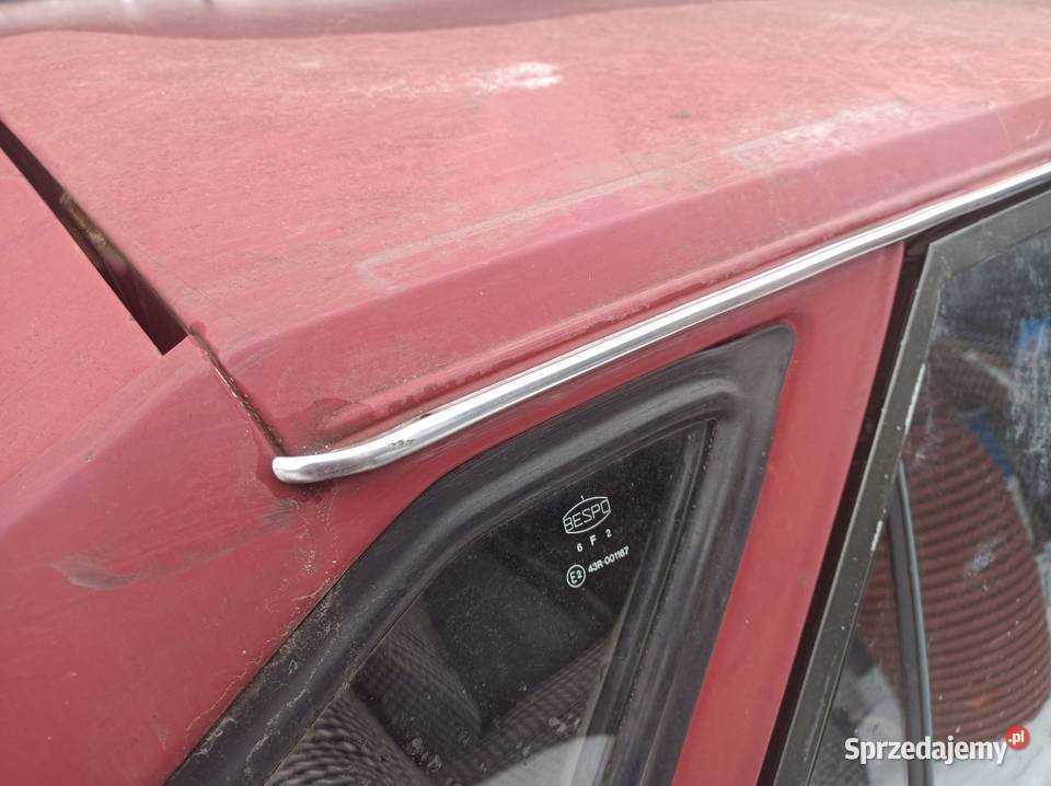 polonez rynienki dachowe chrom chromowane kpl Relingi dachowe Pionki