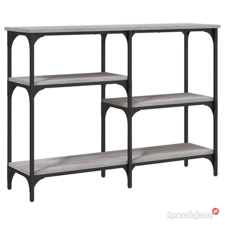 Stolik konsolowy szary dąb sonoma 102x29x75 Warszawa