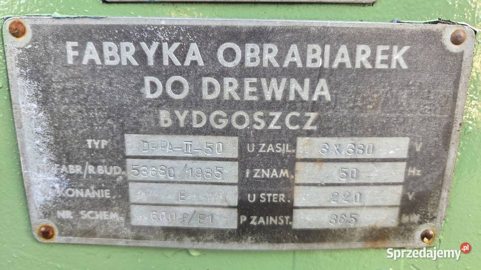 Wielopiła wałowa FOD BYDGOSZCZ DPPA II 50 Karsin sprzedam
