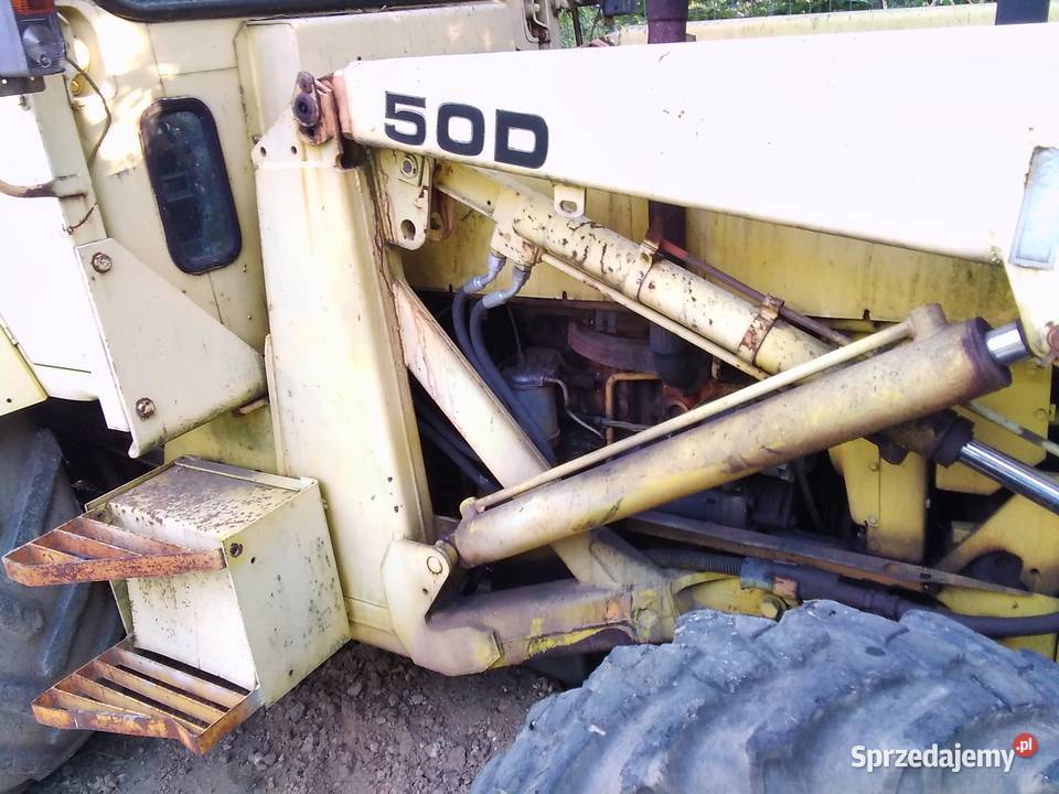 MF 50 D koparko ładowarka napęd 4 x 4 dolnośląskie Żarów