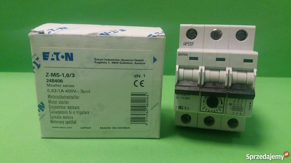 Wyłącznik silnikowy Eaton ZMS103 Wyszków