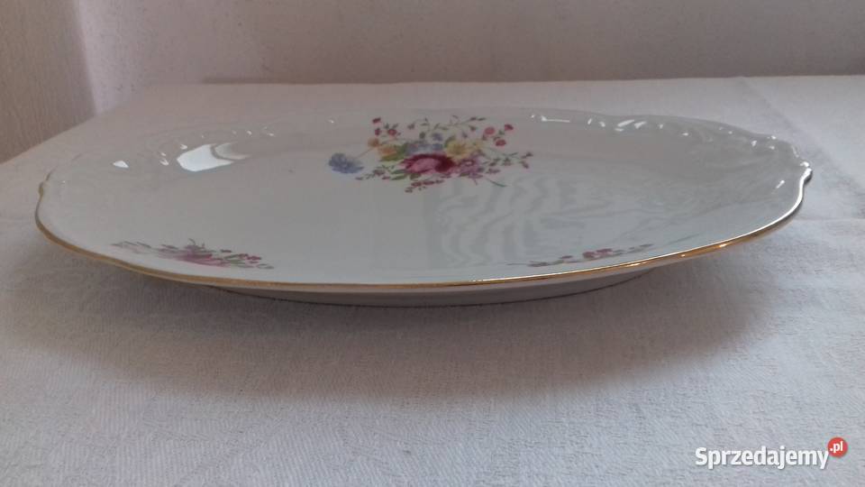 Półmisek porcelanowy owalny z Wałbrzycha Vintage Kraków sprzedam