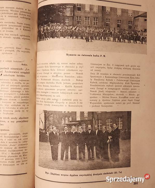 Stara Księga Pamiątkowa Gimnazjum i Liceum w Gliwice