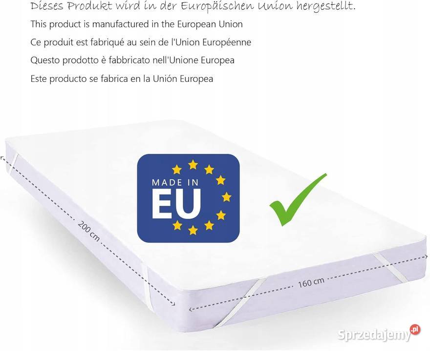 Twillie ochraniacz na materac 160 x 200 Myszyniec