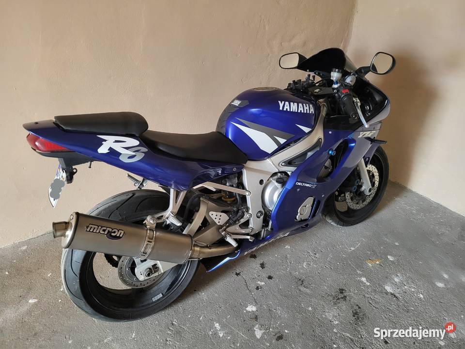 Yamaha R6 Stan Aktualne Opłaty Rok produkcji 2000 pomorskie Lębork sprzedam