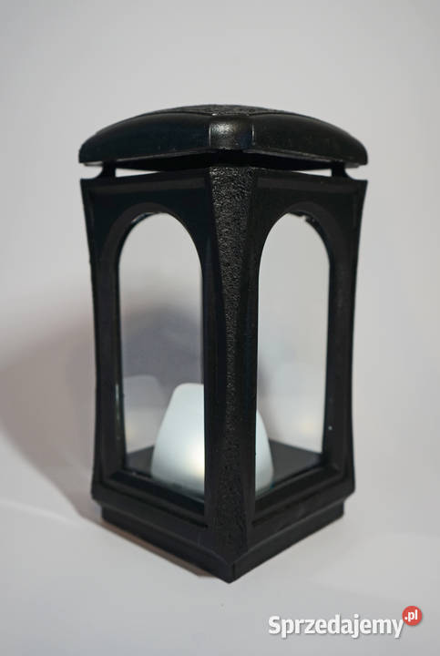 Czarny znicz żywiczny lampion retro śląskie Częstochowa sprzedam