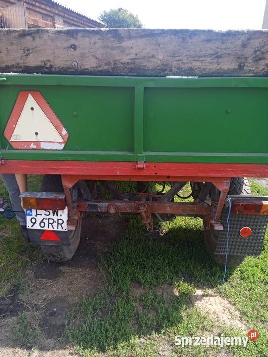 Przyczepa rolnicza wywrotka okazja nieuszkodzony Mełgiew