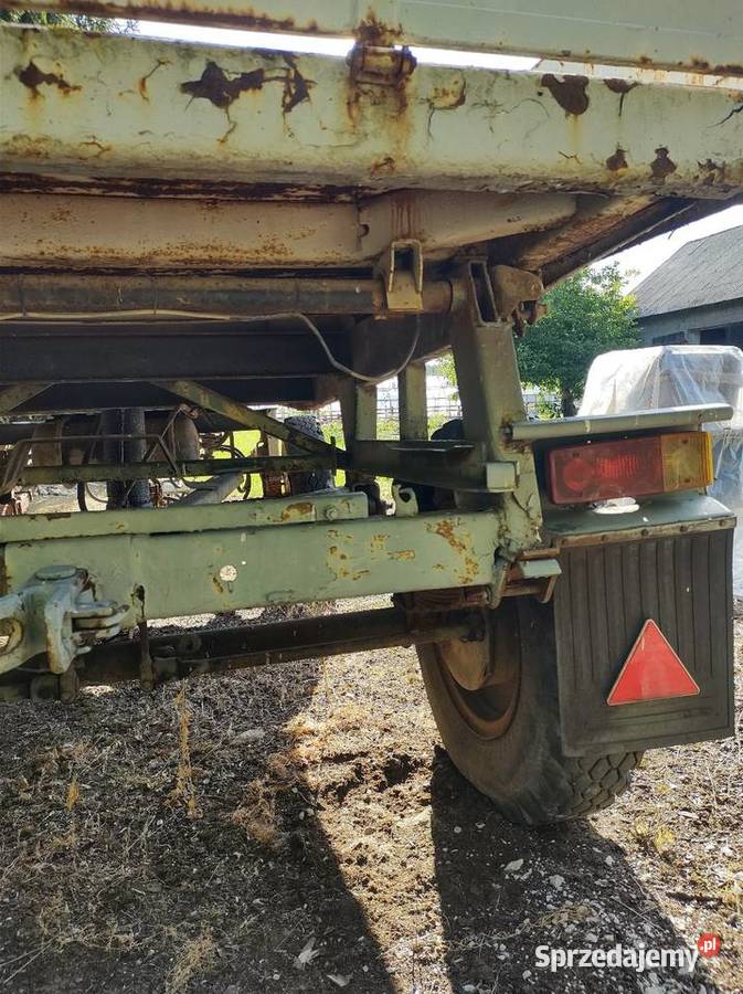 Przyczepa Autosan D 47A produkcji 1975 Nasiegniewo