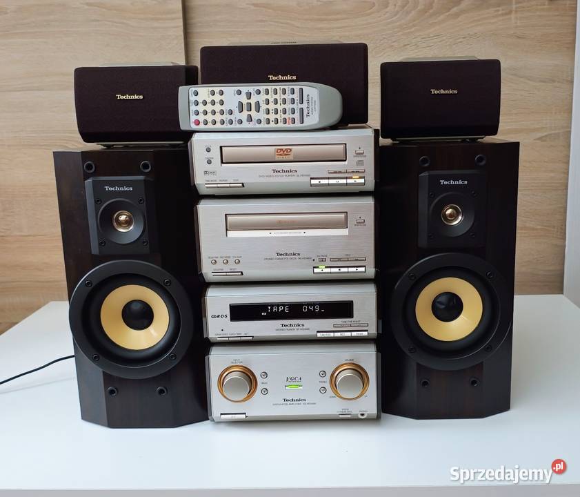 Wieża Technics hdv600 z DVD Produkcji Japońskiej wielkopolskie sprzedam