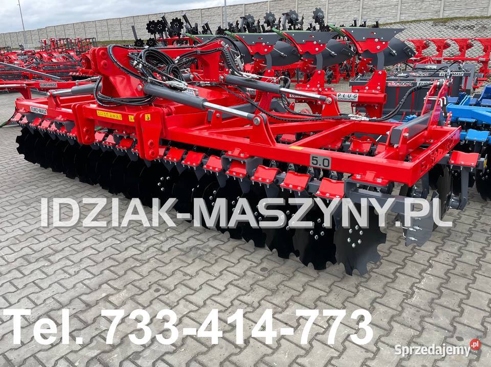 Brona Talerzowa Hydrauliczna Ciężka Składana łódzkie Radomsko