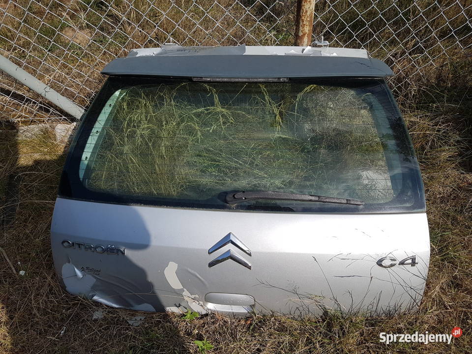 CITROEN C4 2004 2006 KLAPA TYL SZYBA TYL Karoseria