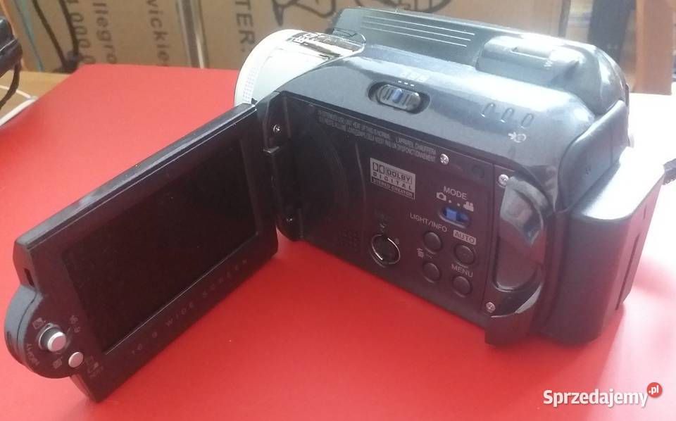 Kamera JVC 30GB futerał zasilacz pomorskie