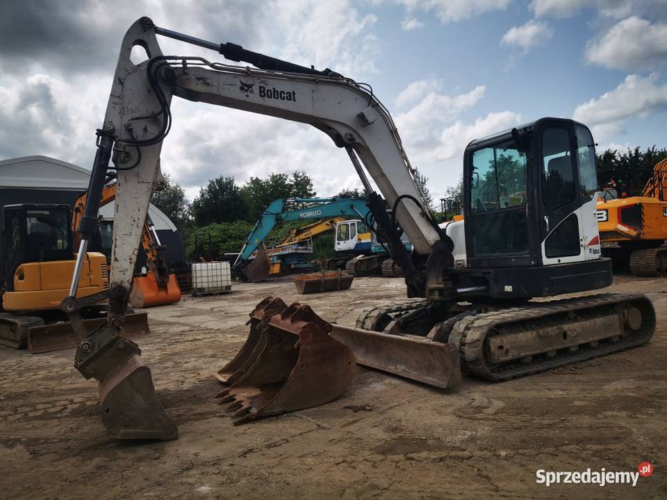 Bobcat E 80 Pług 3 Łyżki Klima Stan Cieszyn