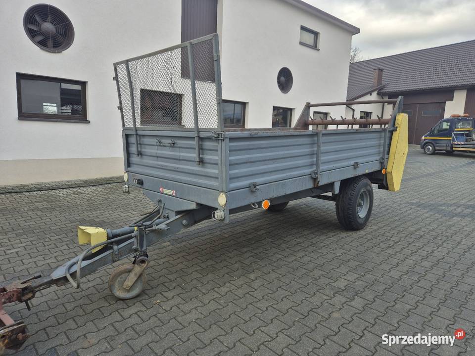 Rozrzutnik Obornika jednoosiowy Agromet Czarna nieuszkodzony Kowale