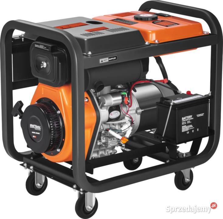 Agregat prądotwórczy DIESEL 78kW 230V KD3235 Narzędzia