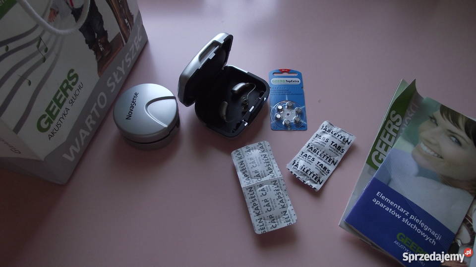 Komplet Aparatów Słuchowych NovaSense P701 X Sprzęt medyczny Kraków sprzedam