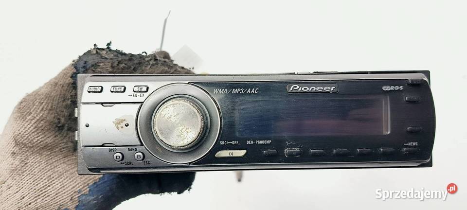 RADIO MITSHUBISHI MONTERO DEH P6800MP kujawsko-pomorskie Lipno