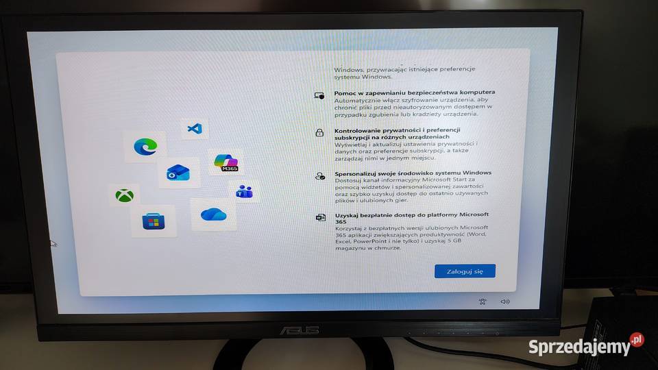 Komputer HPMonitor ISUSGłośniki CRETIVE warmińsko-mazurskie Karwica sprzedam
