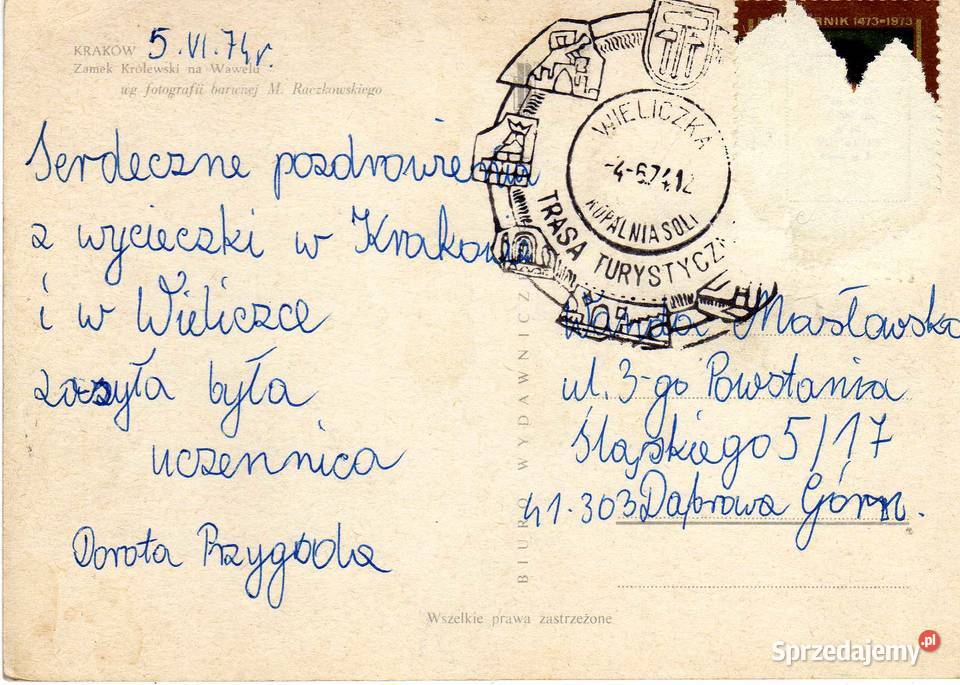 KRAKÓW ZAMEK KRÓLEWSKI NA WAWELU Krynki