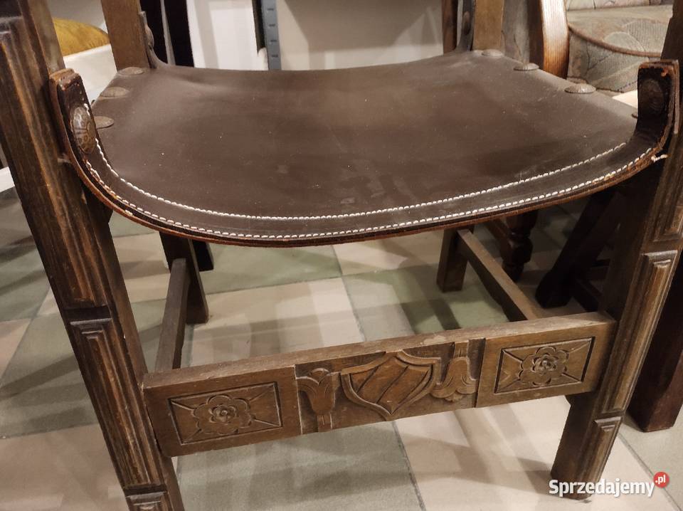 Krzesło fotel królewski Ełk sprzedam