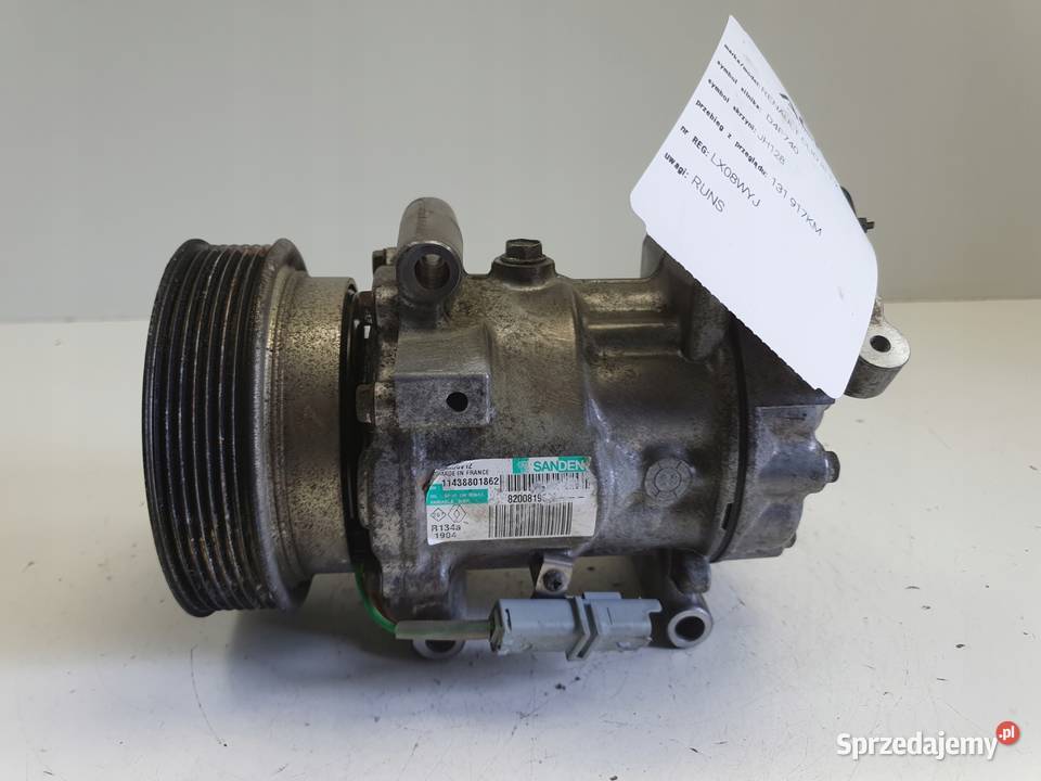 SPRĘŻARKA KLIMATYZACJI Renault Clio III 12 16V Rudka