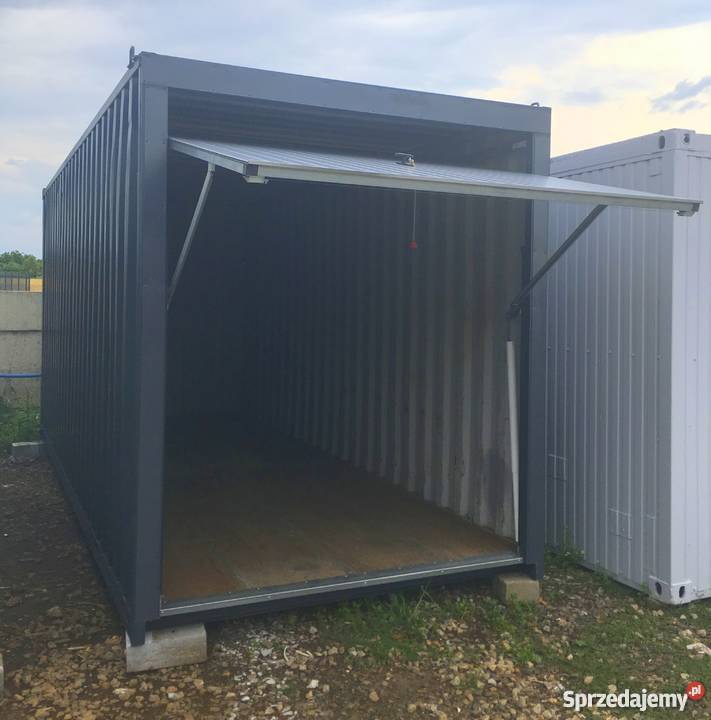 KONTENER MORSKI 20 Z BRAMĄ GARAŻOWĄ Wałbrzych