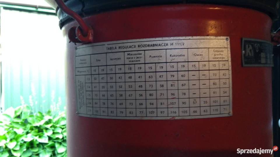 Rozdrabniacz uniwersalny Bąk śrutownik Jodłówka