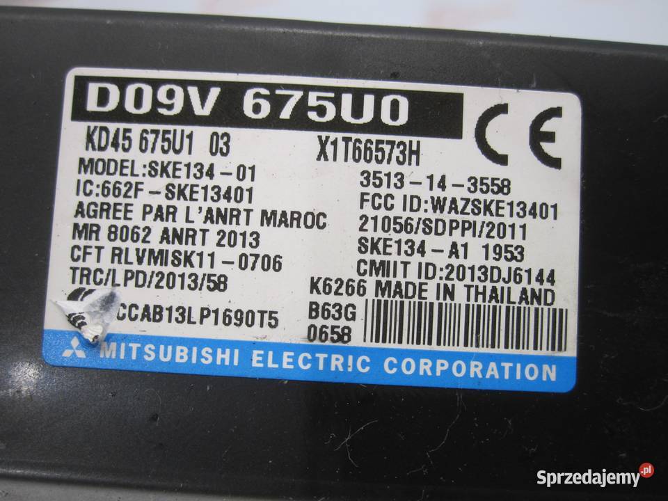 MAZDA 6 III GJ 22 D 16r skrzynka bezpieczników Kielce