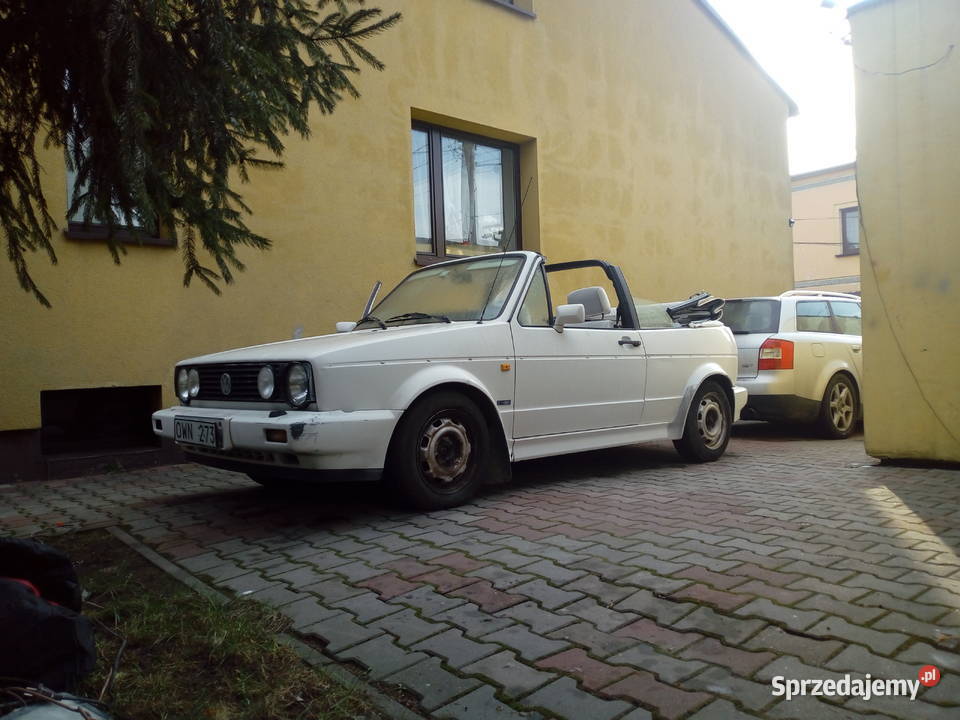 VOLKSWAGEN GOLF MK1 Kabriolet KARMANN Zero biały Sławków
