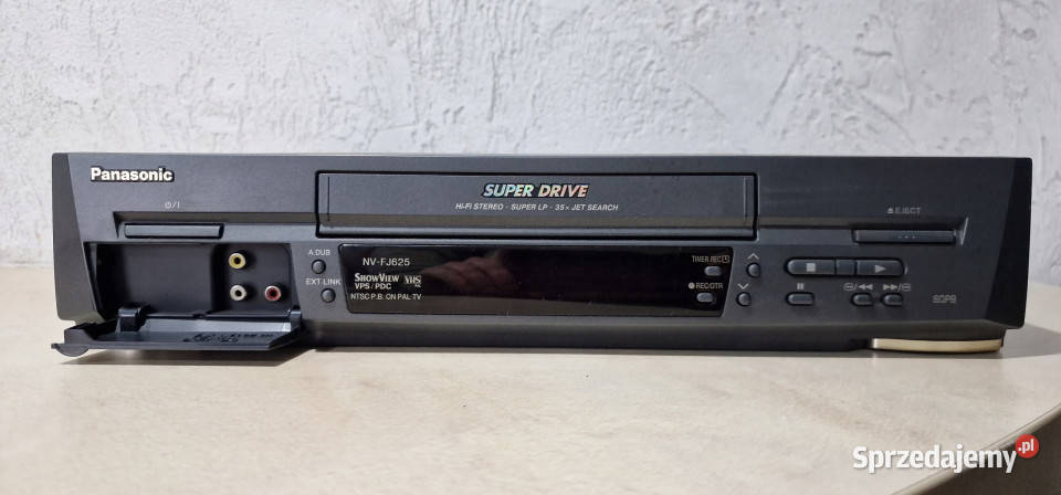 Video magnetowid Panasonic NVFJ625 VHS PILOT Międzychód