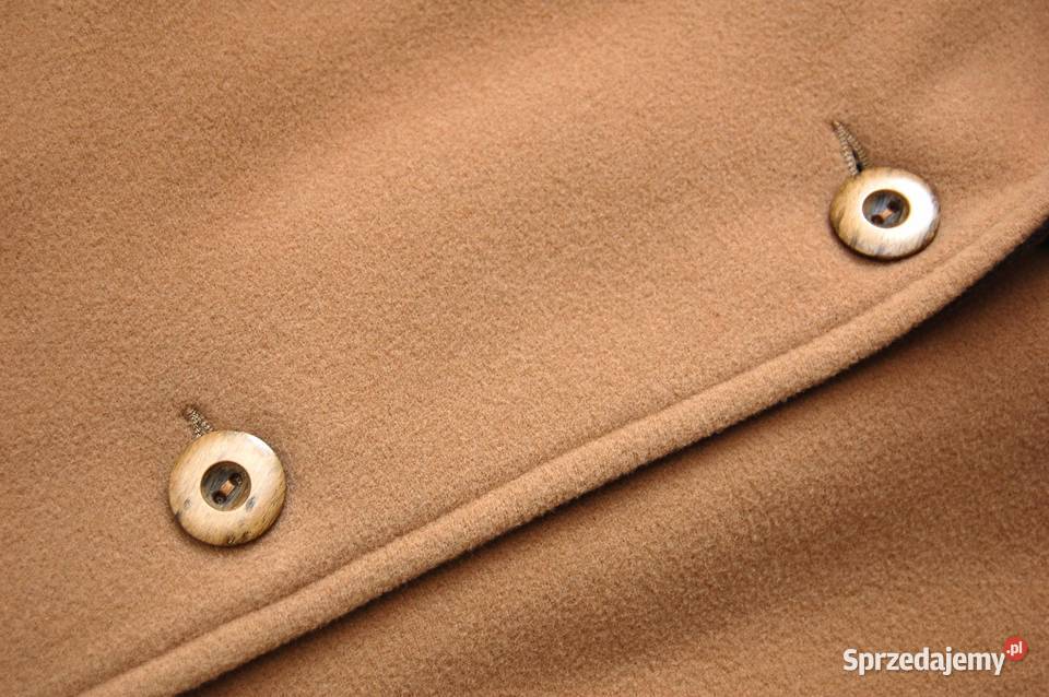 Płaszcz damski wełniany Barbara B 44 XXL 80