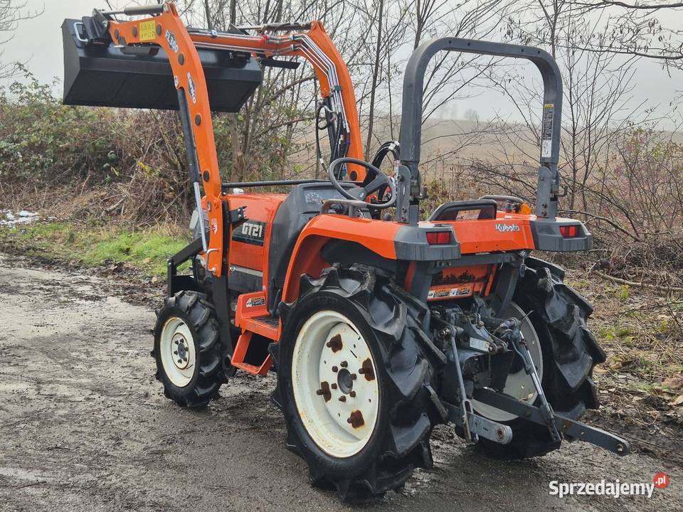 Traktorek KUBOTA GT21D 21 44 Wspomaganie Małuszyn
