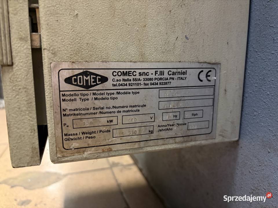 Szlifierka do płaszczyzn Comarch RC750 Kraków