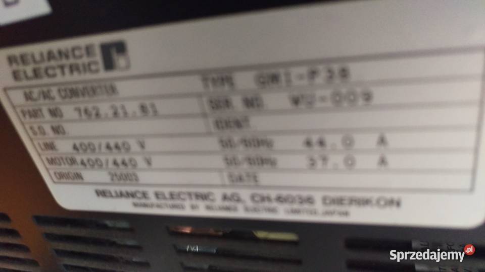 Falownik RELIANCE ELECTRIC sprzedam