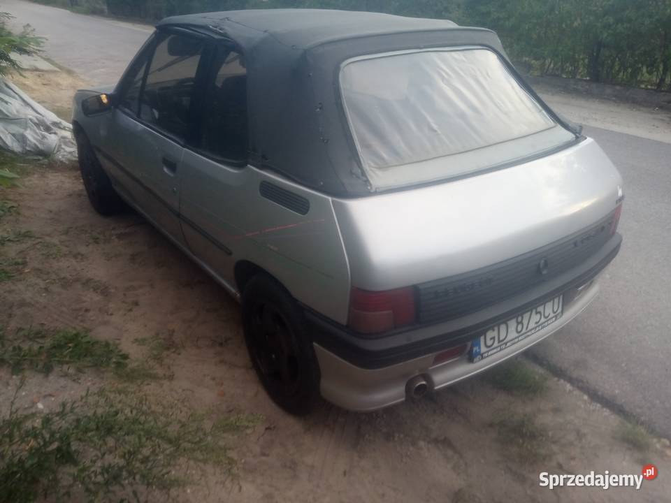 Peugeot 205 cabrio Samochody osobowe Brzeziny