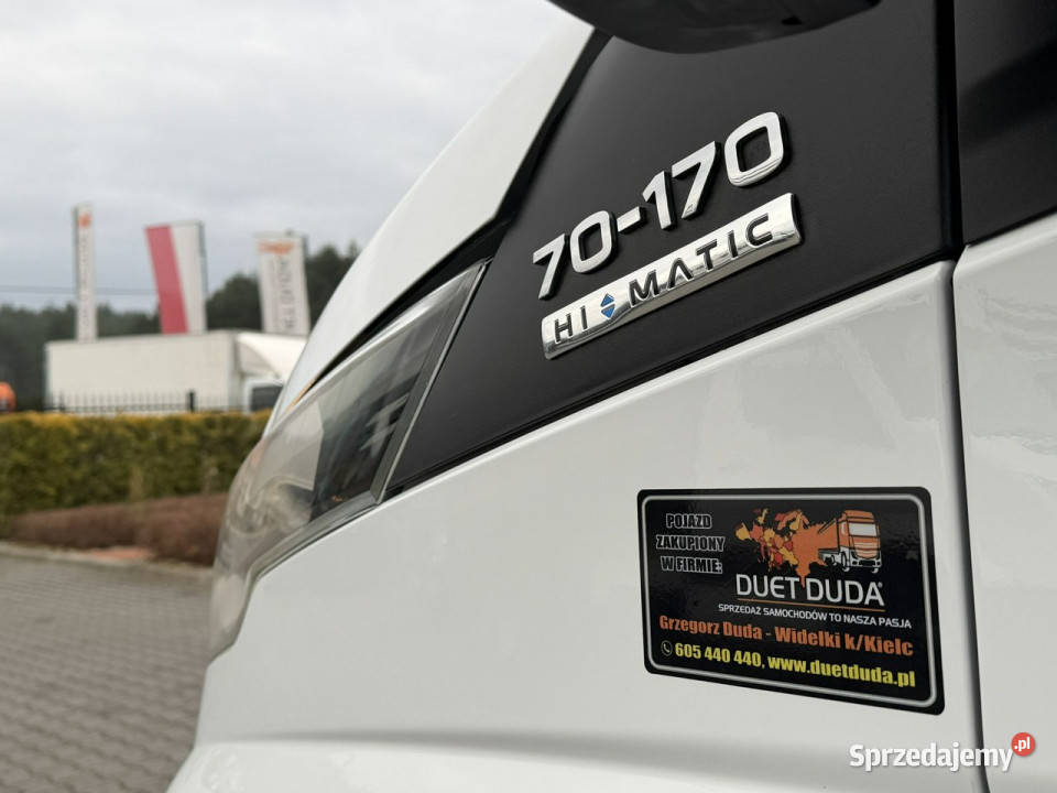 Iveco Daily 70C18 V H L4H3 MAXI HIMATIC Blaszak skórzana tapicerka Iveco świętokrzyskie Widełki