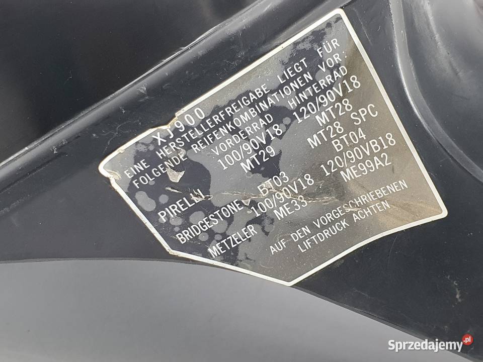 Blotnik Tyl Chlapacz Zadupek Yamaha Xj 900 łódzkie Łódź