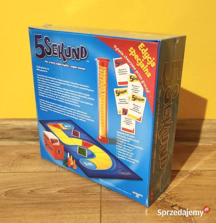 Gra towarzyska 5 sekund Edycja specjalna Ciechocinek sprzedam