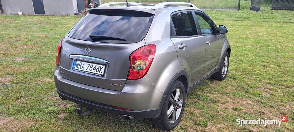 SSANGYONG KORANDO 20 BENZYNA 2013r SAPHIRE 135 aluminiowe felgi sprzedam