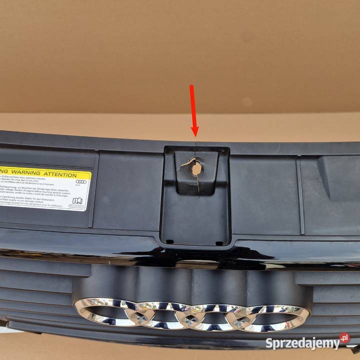 AUDI A1 8X SLINE ZDERZAK PRZÓD PRZEDNI 8X0807437