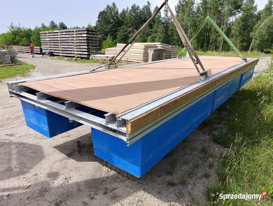 pomost pławiący 6m x 2m marina tratwa keja yboom sprzedam