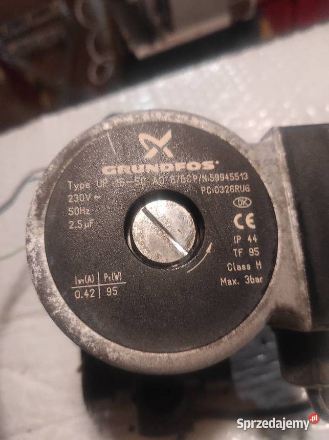 GRUNDFOS UP 1550 AO BBC KOTŁA GAZOWEGO BERETTA