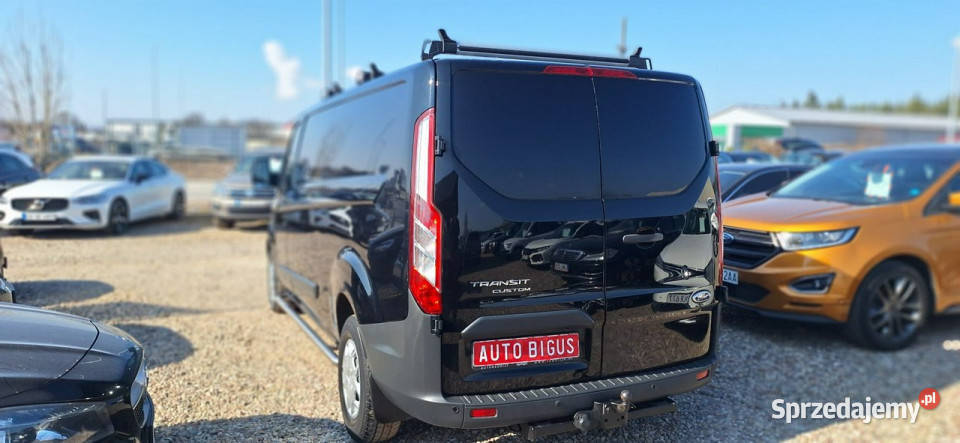 Ford Transit Custom long skrzydełka czujniki manualna pomorskie